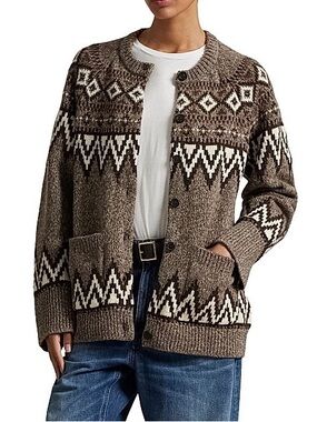 Polo Ralph Lauren Fair Isle Wool Cardigan